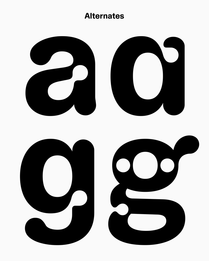 Dinamo Typeface Camera Newsletter Alternates 2