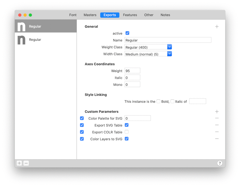 J29 Dinamo Creating A Color Variable Font Export